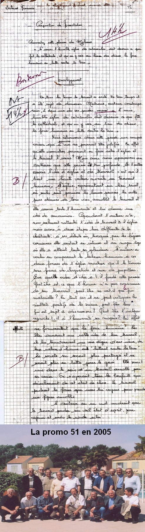 La dernière compo de Français promo 51